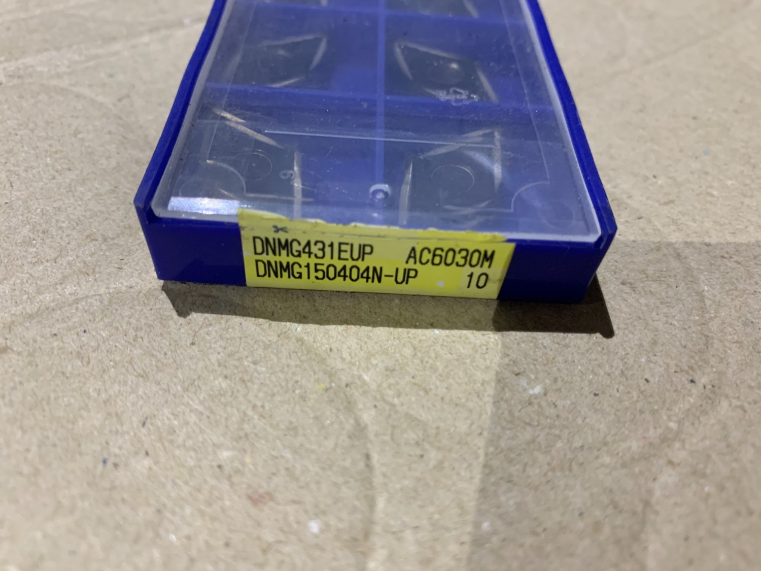 中古Cutting Exchange Chip 【チップ】DNMG150404N-UP  AC6030M Sumitomo/住友