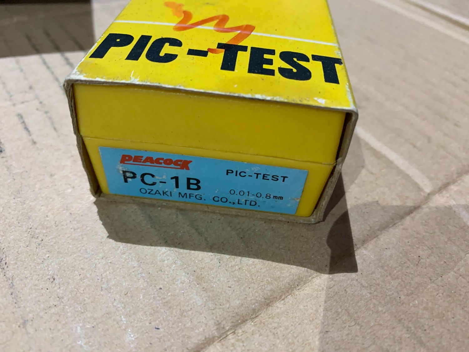 中古その他測定工具・基準器・試験機 【切換レバータイプピクテストPCシリーズ】  PC-1B ピーコック/Peacock