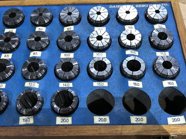 中古Spring collet [スプリングコレットセット]SNBC20 大昭和精機/BIG DAISHOWA