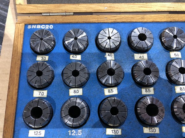 中古Spring collet [スプリングコレットセット]SNBC20 大昭和精機/BIG DAISHOWA