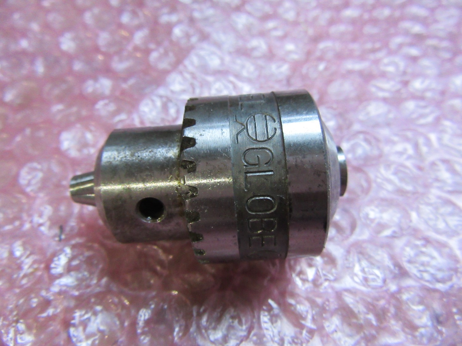 中古Straight drill 地球印ドリルチャック【6.5m/m 】 GLOBE