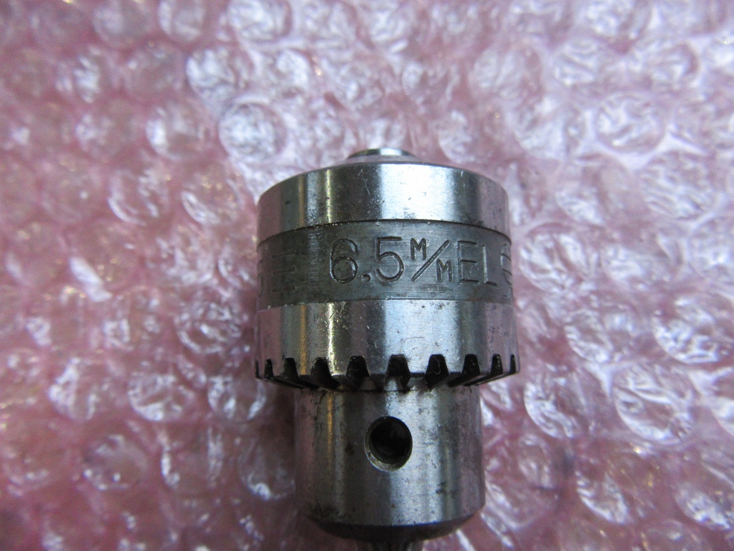 中古Straight drill 地球印ドリルチャック【6.5m/m 】 GLOBE