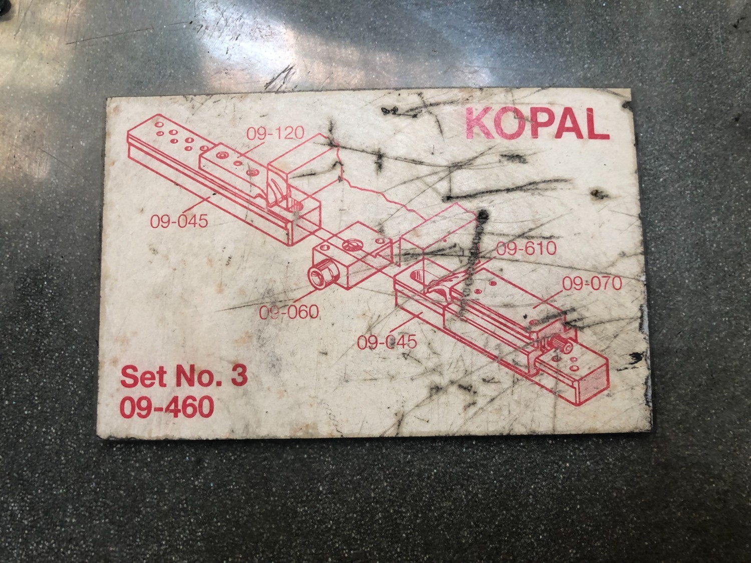 中古その他  【KOPAL クランプセット】 No.3 (09-460) ノガ/NOGA