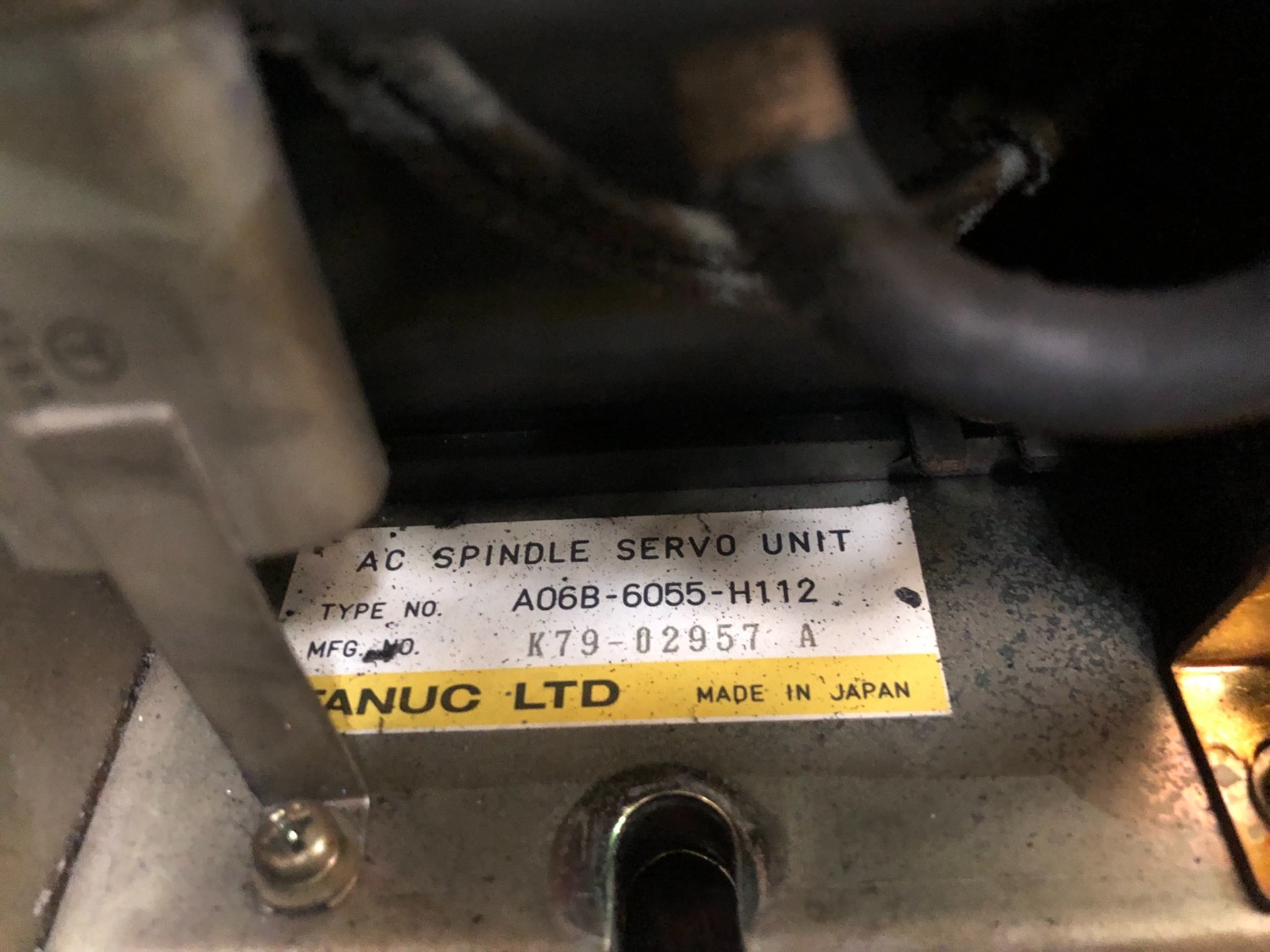 中古その他 【AC スピンドルサーボユニット】AO6B-6055-H112 ファナック/FANUC