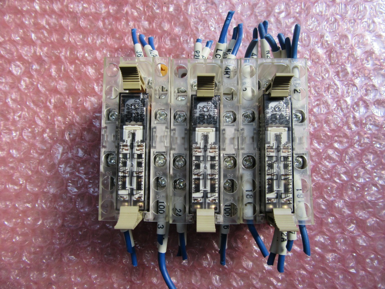 中古その他 セーフティリレーソケット　3セット オムロン