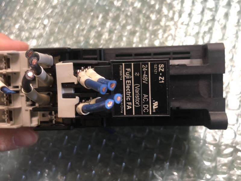 中古お買い得品・1山販売等 【標準形電磁接触器】SC-03/G（補助接点ユニットSZ-A2Z） 富士電機/FUJI ELECTRIC