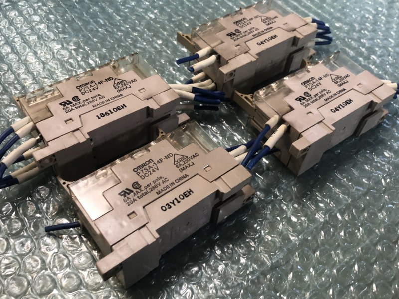 中古Special deals・Set etc 【セーフティリレーソケット】P7SA-14F-ND　DC24V（4個） オムロン/OMRON