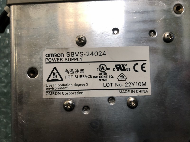 中古お買い得品・1山販売等 【パワーサプライ】S8VS-24024 オムロン/OMRON