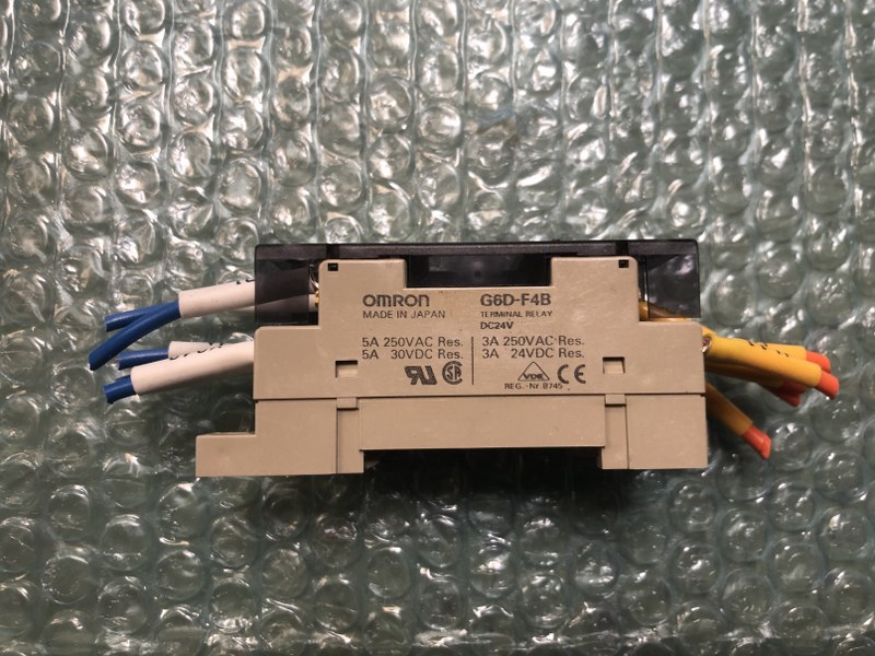 中古お買い得品・1山販売等 【ターミナルリレー】G6D-F4B オムロン/OMRON