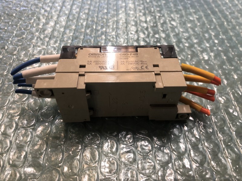中古お買い得品・1山販売等 【ターミナルリレー】G6D-F4B オムロン/OMRON
