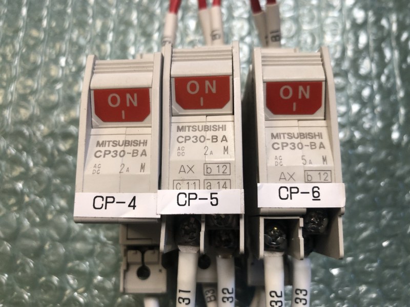 中古Special deals・Set etc 【サーキットプロテクタ】CP30-BA(3個) 三菱/MITSUBISHI