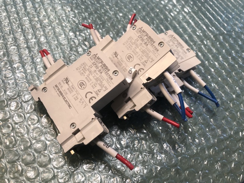 中古お買い得品・1山販売等 【サーキットプロテクタ】CP30-BA(3個) 三菱/MITSUBISHI