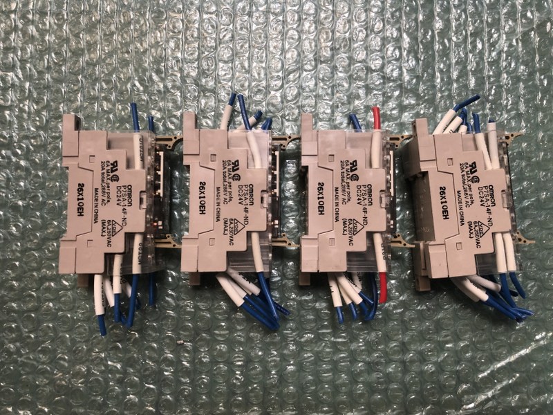 中古お買い得品・1山販売等 【セーフティリレーソケット】P7SA-14F-ND　DC24V（4個） オムロン/OMRON