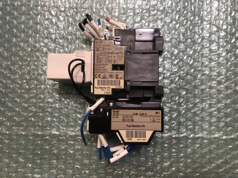 中古お買い得品・1山販売等 【補助継電器/電磁開閉器/標準形サーマルリレー】補助継電器SZ-ZM1/電磁開閉器SC-03/標準形サーマルリレーTR-0N 富士電機/FUJI ELECTRIC