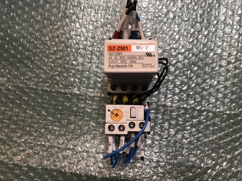 中古お買い得品・1山販売等 【補助継電器/電磁開閉器/標準形サーマルリレー】補助継電器SZ-ZM1/電磁開閉器SC-03/標準形サーマルリレーTR-0N 富士電機/FUJI ELECTRIC