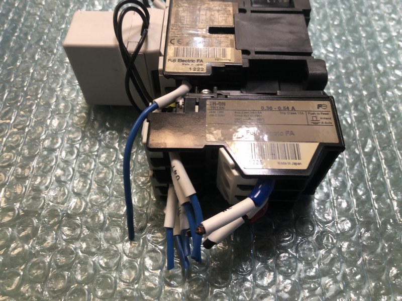 中古お買い得品・1山販売等 【補助継電器/電磁開閉器/標準形サーマルリレー】補助継電器SZ-ZM1/電磁開閉器SC-03/標準形サーマルリレーTR-0N 富士電機/FUJI ELECTRIC