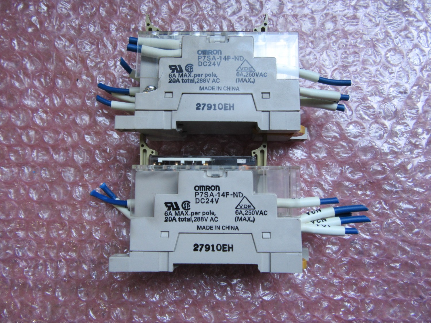 中古Other セーフティリレーソケット　2セット OMRON
