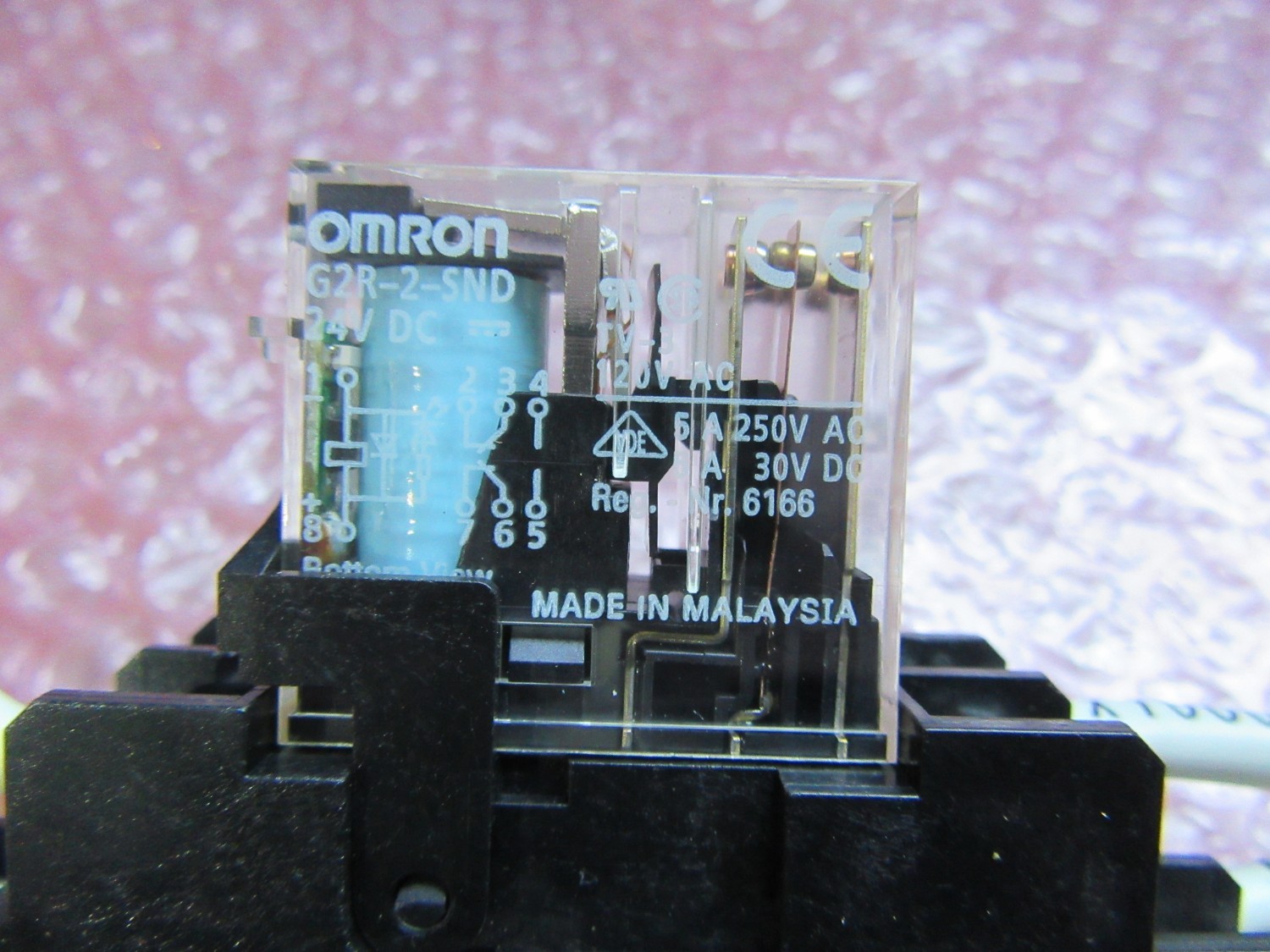 中古Other 【ミニパワーリレー4個】G2R-2-SND(24V DC)_ OMRON