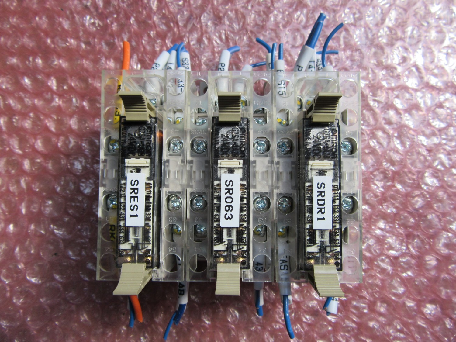 中古その他 セーフティリレーソケット　3セット オムロン
