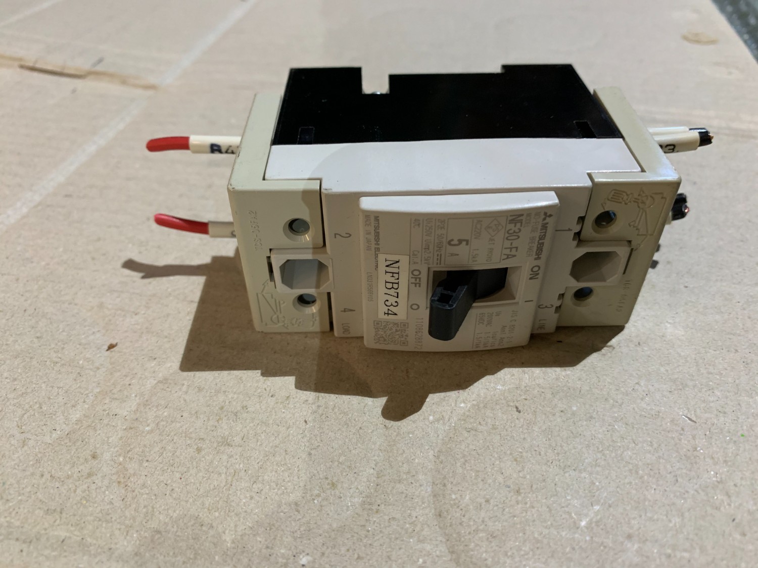 中古その他 【遮断器】  NF30-FA (5A) 三菱/MITSUBISHI