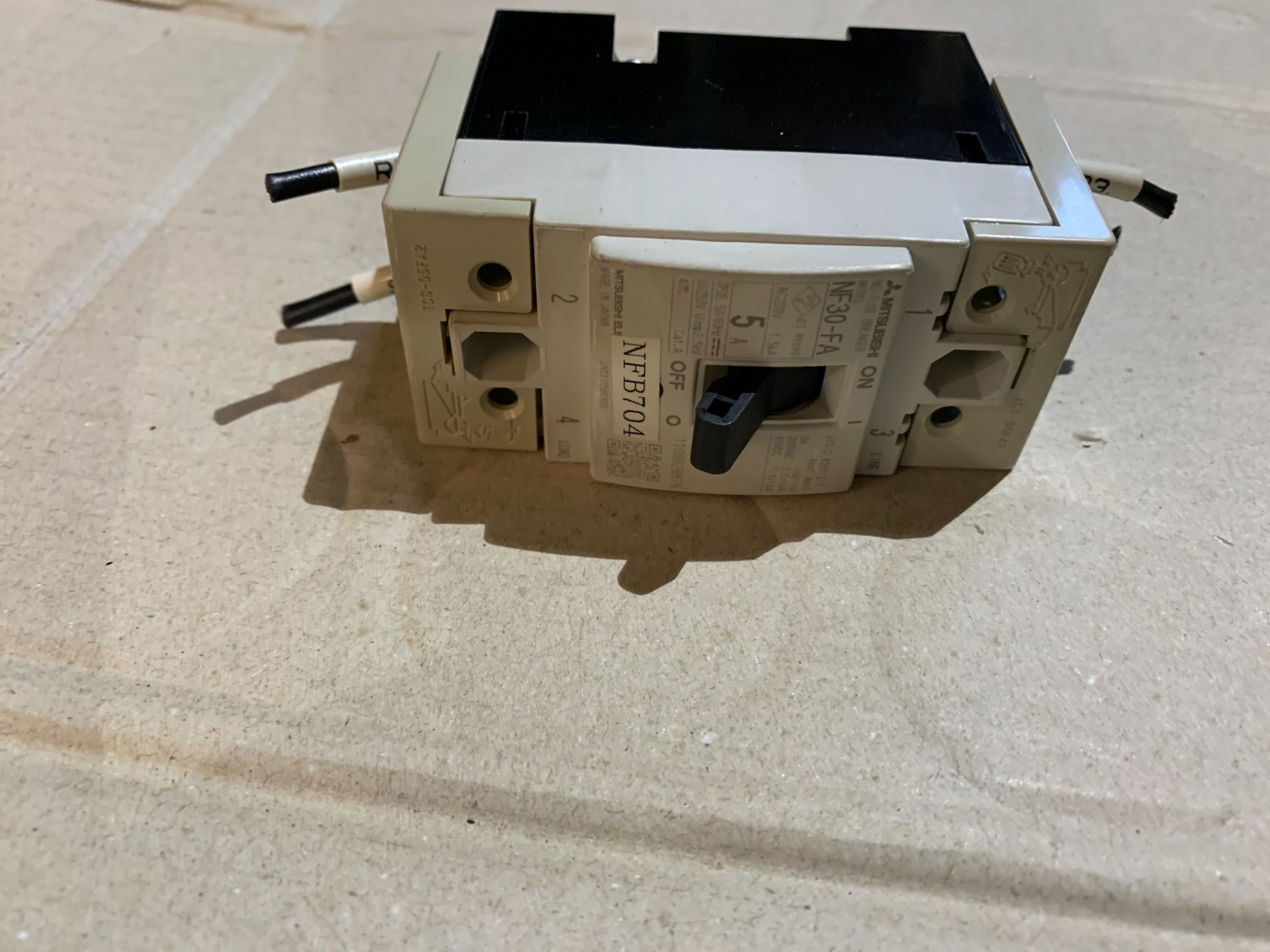 中古その他 【遮断器】  NF30-FA (5A) 三菱/MITSUBISHI