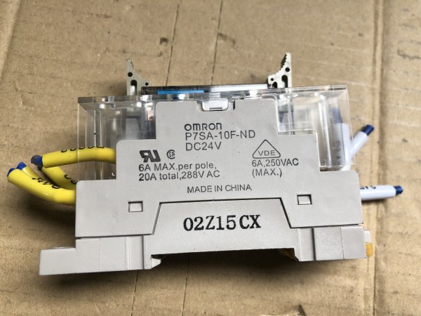 中古Other 「セーフティリレーソケット」P7SA-10F-ND：1セット5個 オムロン/OMRON