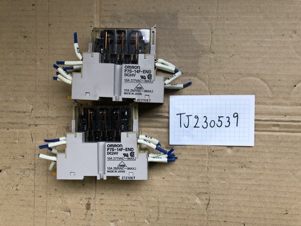 中古その他 「セーフティリレーソケット」P7S-14F-END（DC24V）：1セット2個 オムロン/OMRON