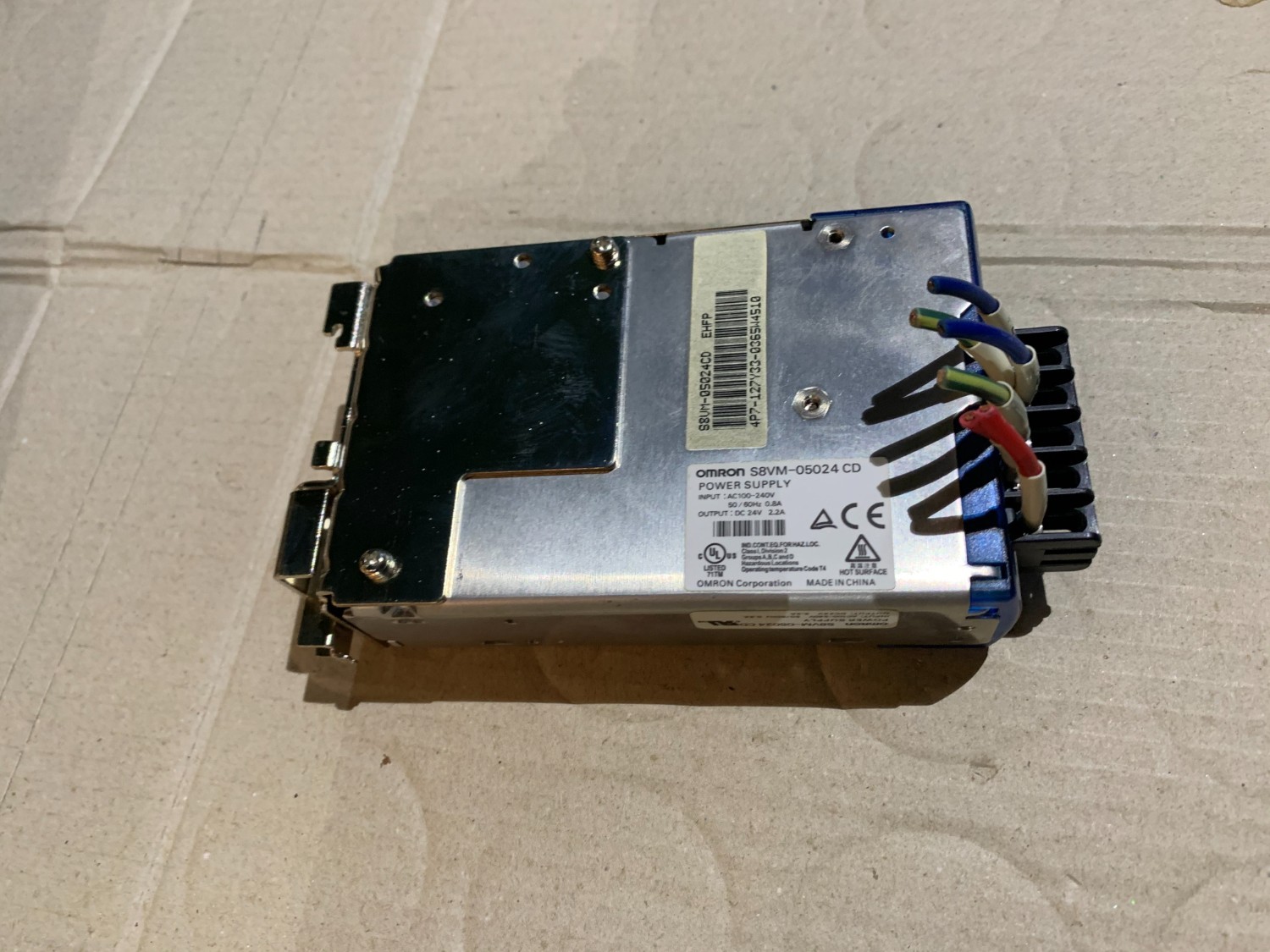 中古その他 【スイッチング・パワーサプライ（S8VM）】 S8VM-05024CD オムロン/OMRON
