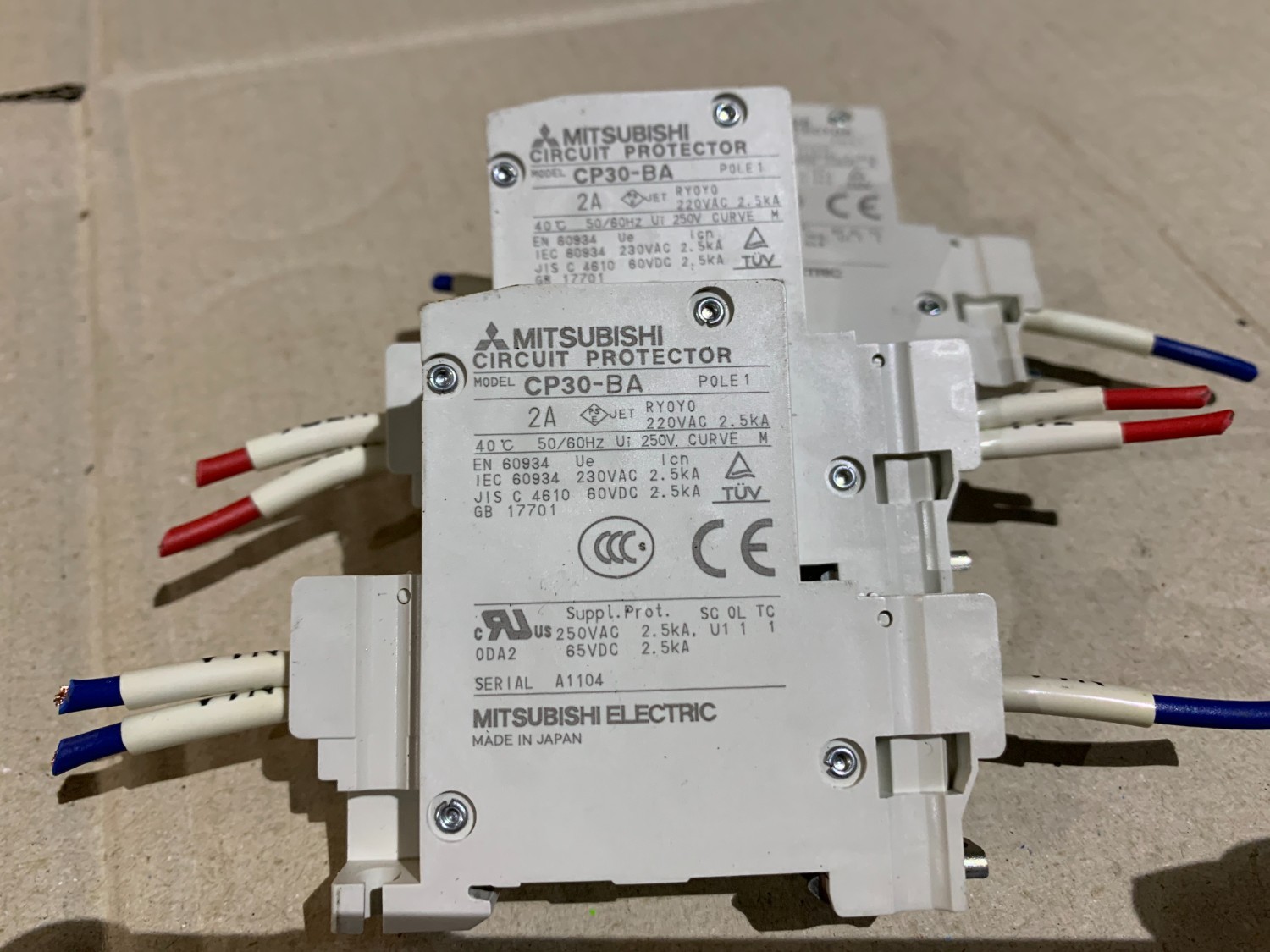 中古その他 【サーキットプロテクタ】 CP30-BA (３個) 三菱/MITSUBISHI
