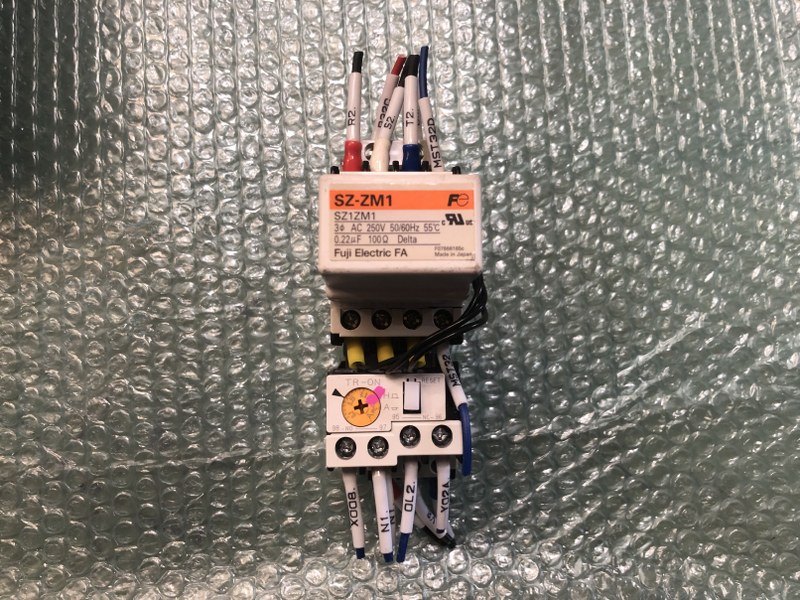 中古お買い得品・1山販売等 【補助継電器/電磁開閉器/標準形サーマルリレー】補助継電器SZ-ZM1/電磁開閉器SC-03/標準形サーマルリレーTR-0N 富士電機/FUJI ELECTRIC