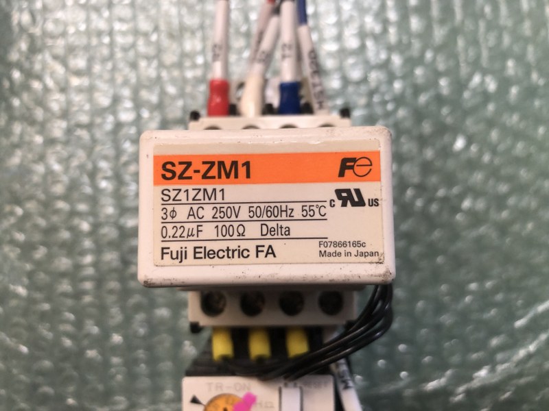 中古お買い得品・1山販売等 【補助継電器/電磁開閉器/標準形サーマルリレー】補助継電器SZ-ZM1/電磁開閉器SC-03/標準形サーマルリレーTR-0N 富士電機/FUJI ELECTRIC