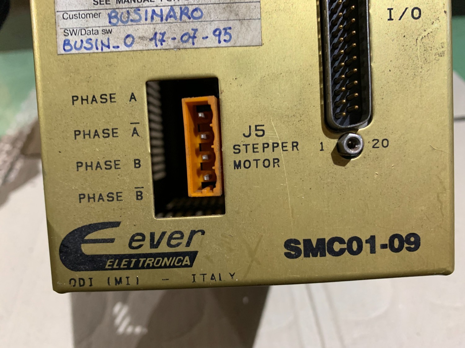 中古その他 【サーボトライブ】 SMC01-09 EVER ELETTRONICA