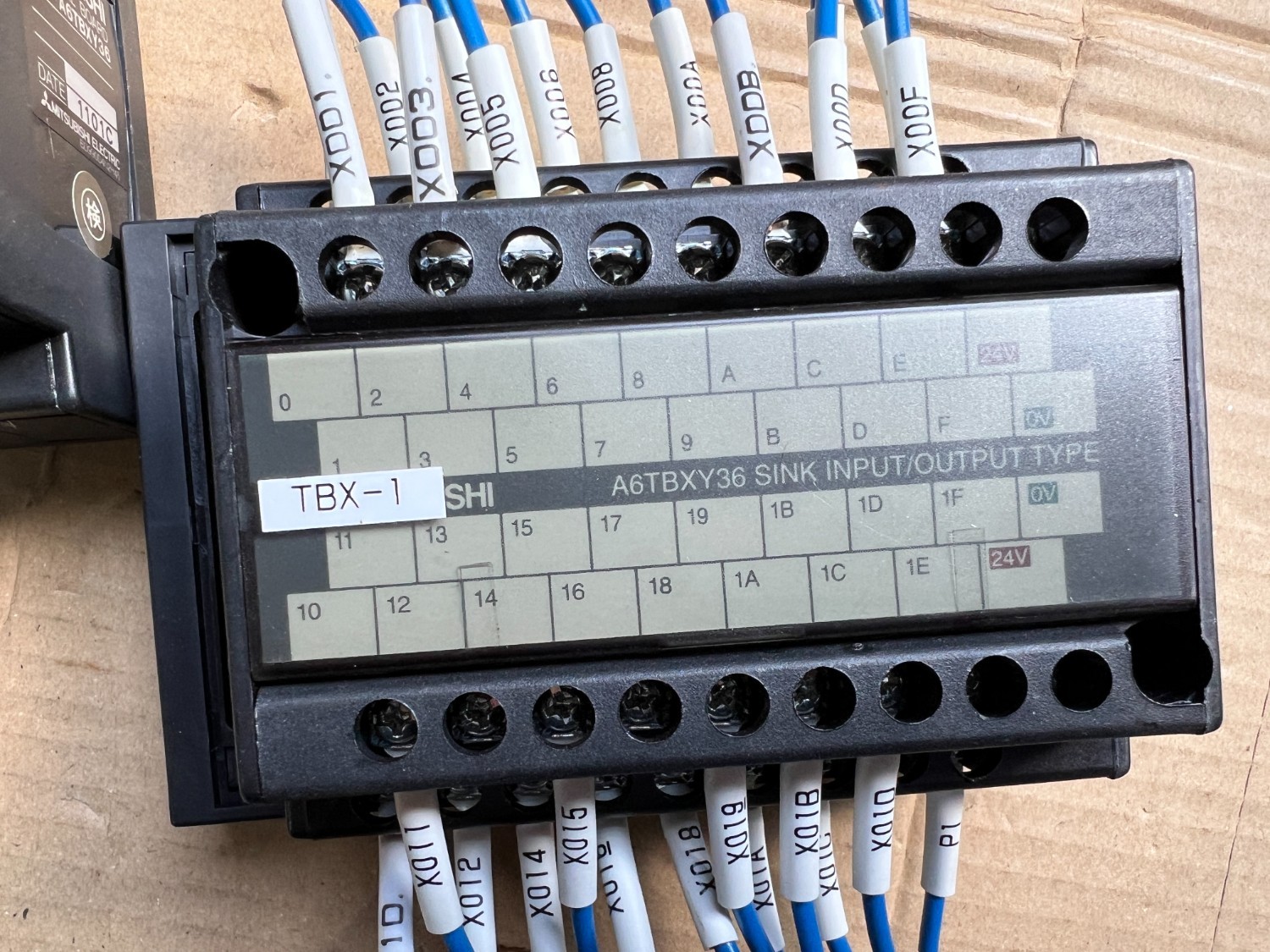 中古その他 【コネクタ端子台変換ユニット】A6TBXY36 三菱/MITSUBISHI