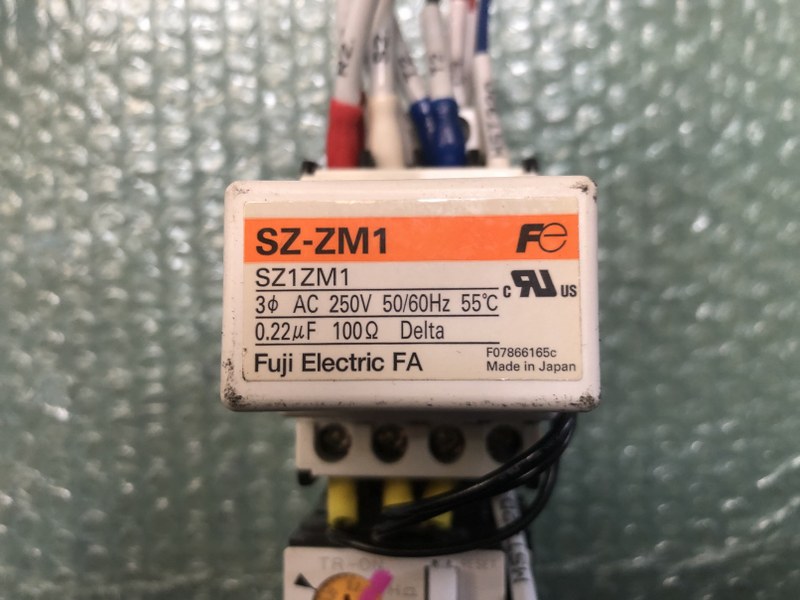 中古お買い得品・1山販売等 【補助継電器/電磁開閉器/標準形サーマルリレー】補助継電器SZ-ZM1/電磁開閉器SC-03/標準形サーマルリレーTR-0N 富士電機/FUJI ELECTRIC