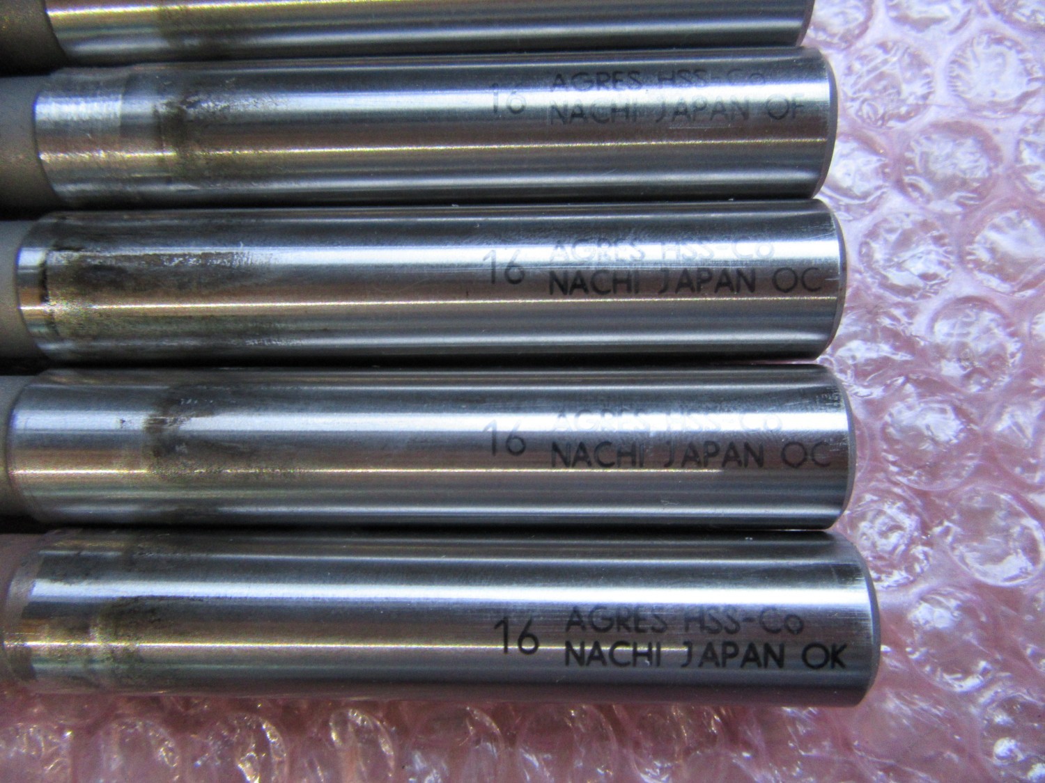 中古Other end mill 【AGミル ラフィングショート5個】AGRES16  NACHI