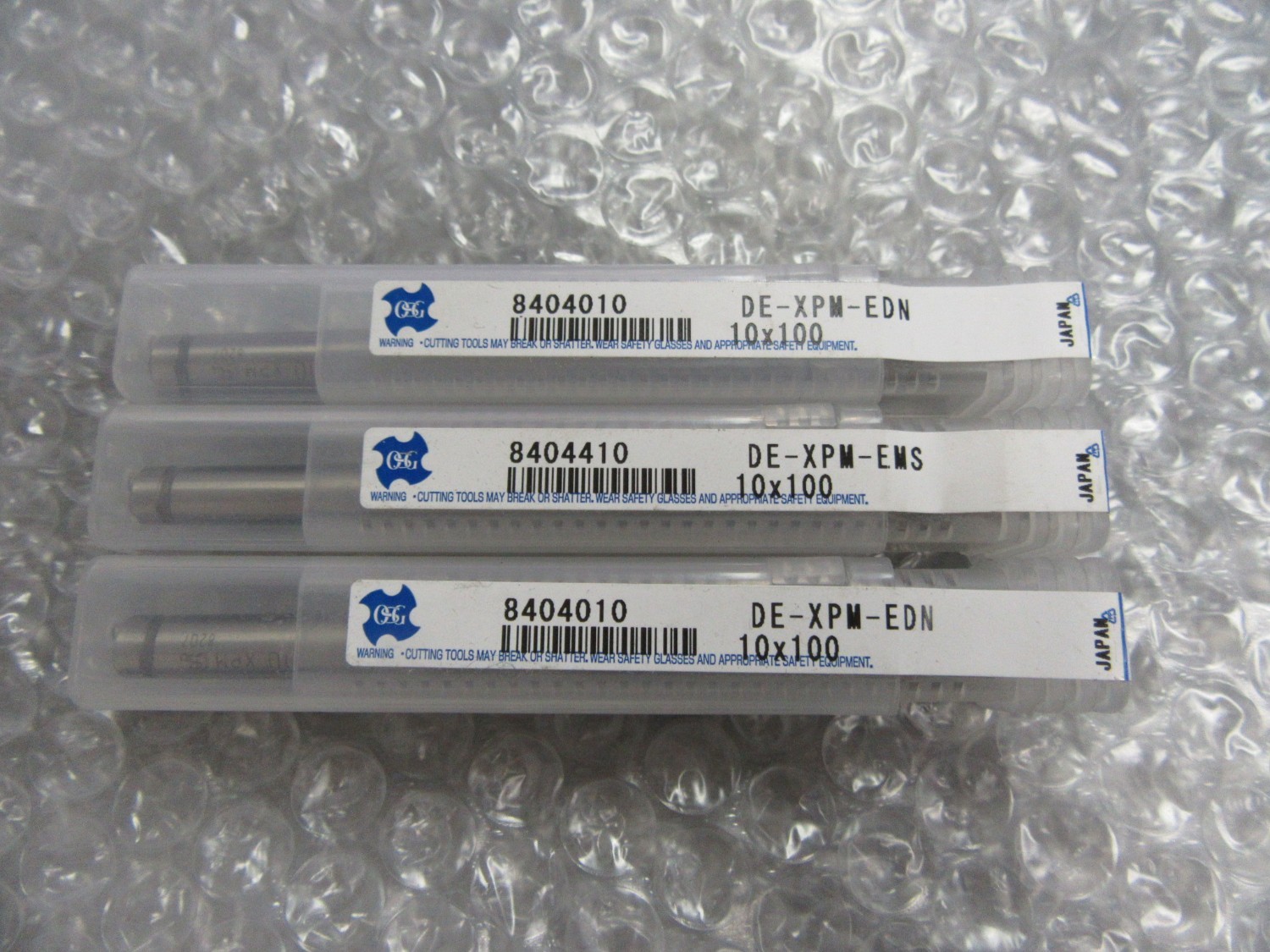 中古Other end mill 【ハイススクエアエンドミル3個】 OSG 