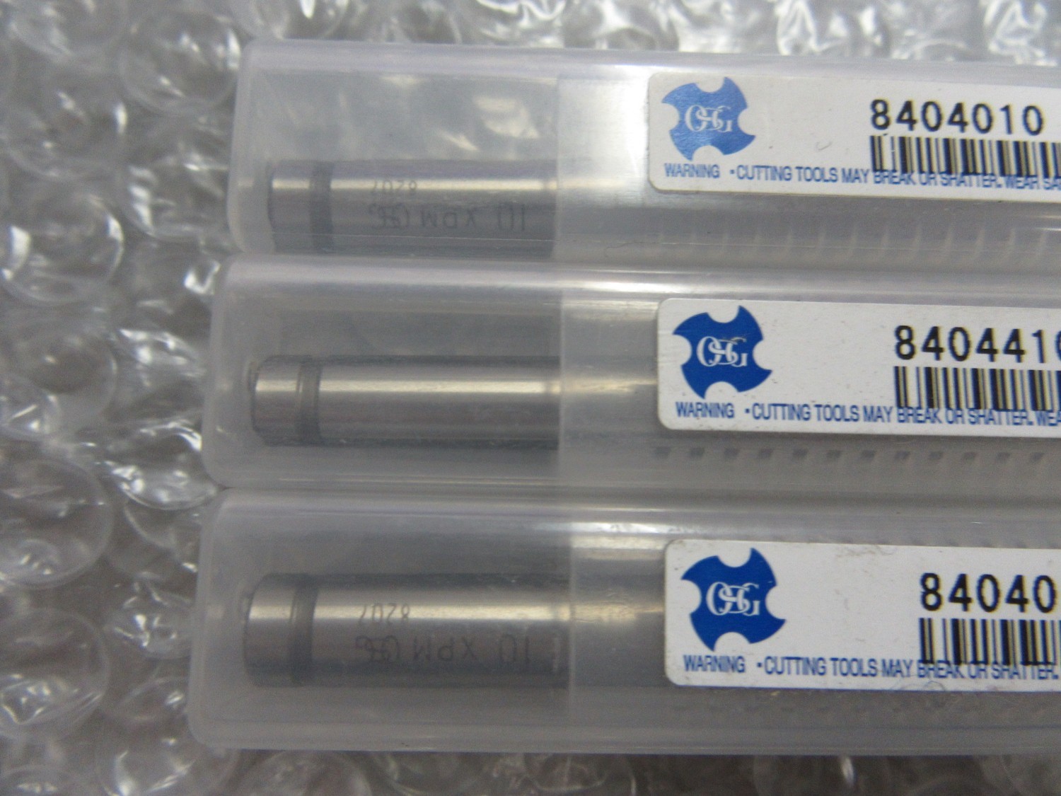 中古Other end mill 【ハイススクエアエンドミル3個】 OSG 