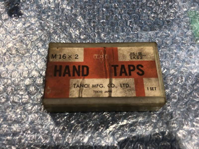 中古タップ 【ハンドタップ】M16x2 田野井/Tanoi