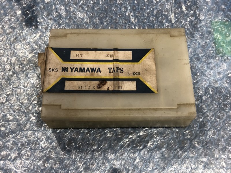 中古タップ 【ハンドタップ】M24x3 ヤマワ/Yamawa