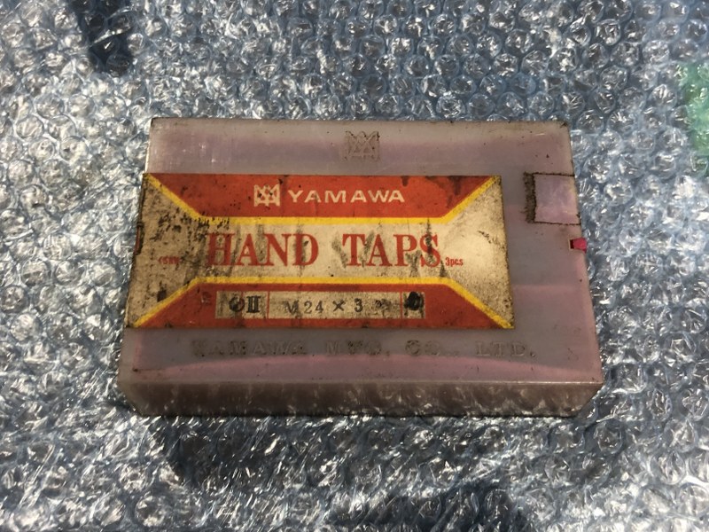 中古タップ 【ハンドタップ】M24x3 ヤマワ/Yamawa