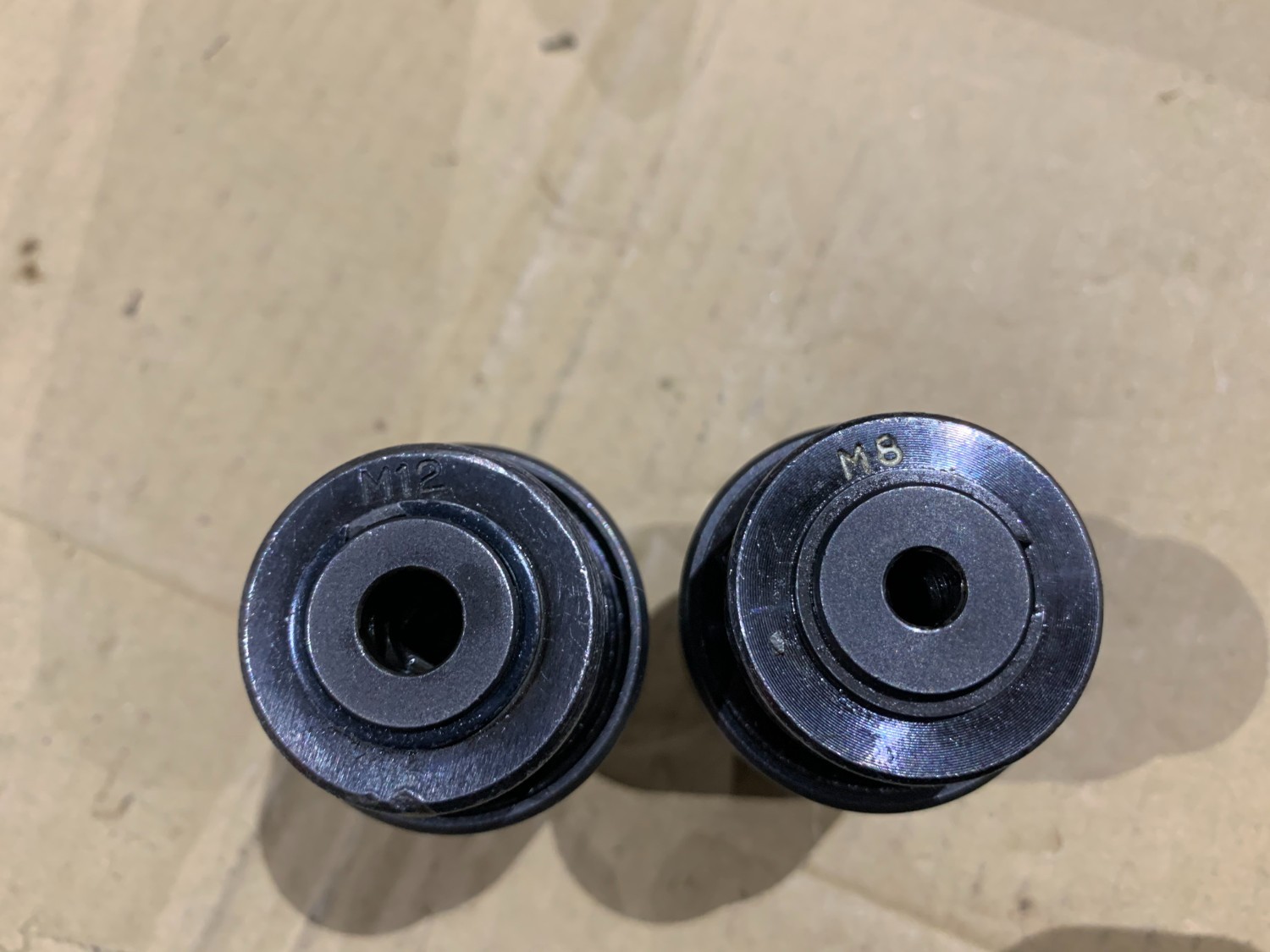中古Tap collet 【タップコレットセット】 M12, M8 不明