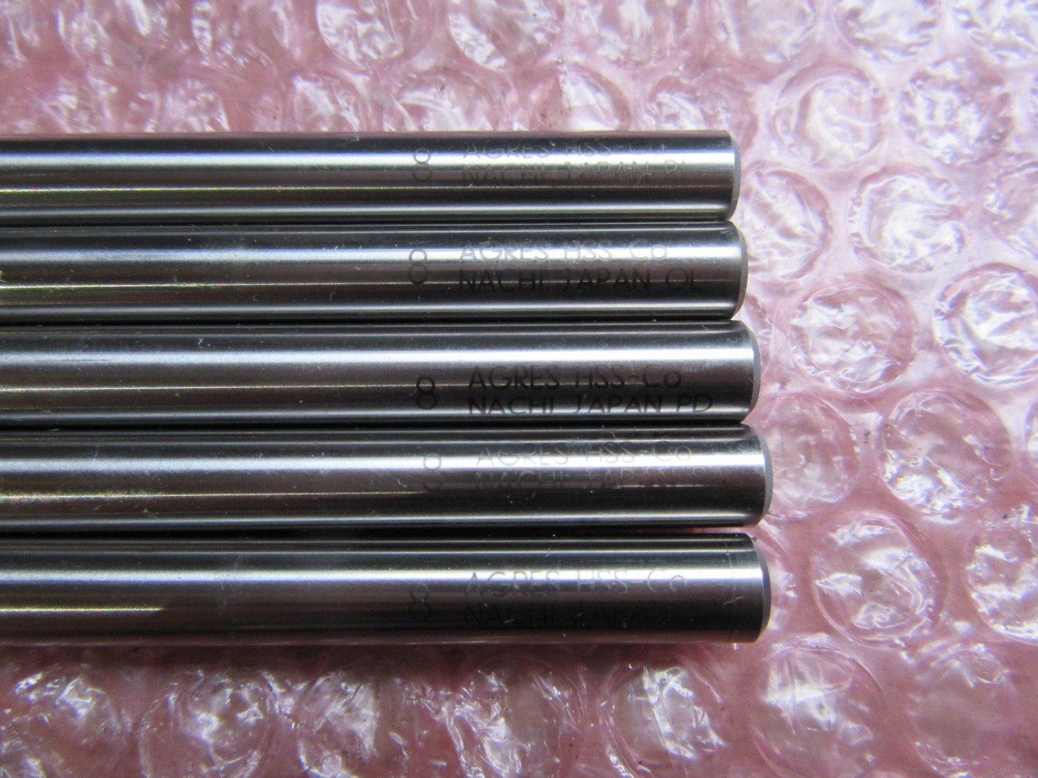 中古Other end mill 【AGミル ラフィングショート5個】AGRES 8  NACHI