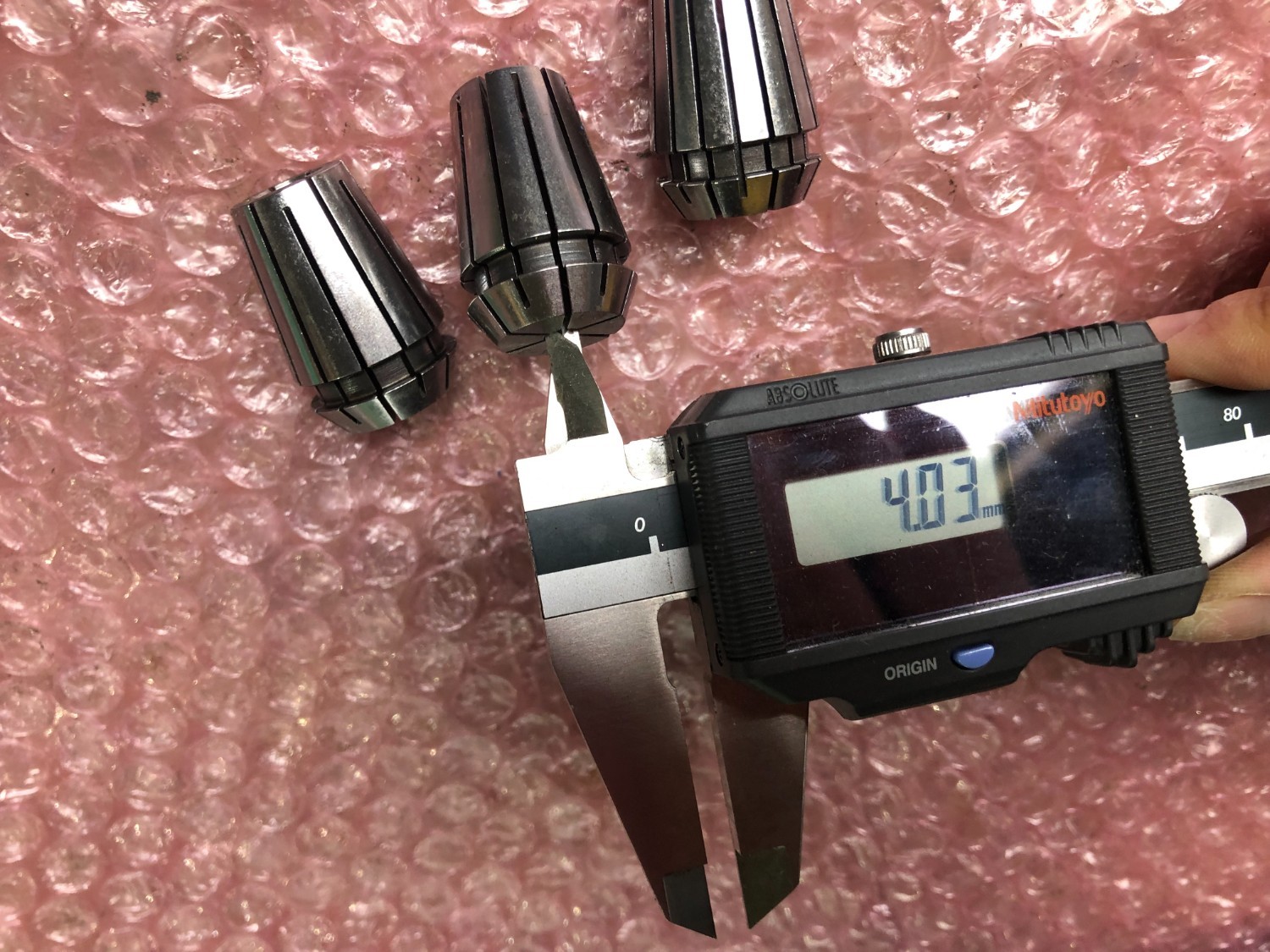中古Spring collet 【スプリングコレット3個】内径：3-2,4-3,5-4 unknow