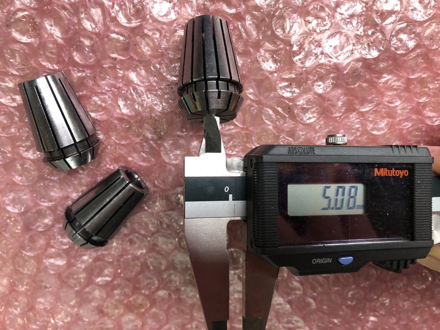 中古Spring collet 【スプリングコレット3個】内径：3-2,4-3,5-4 unknow