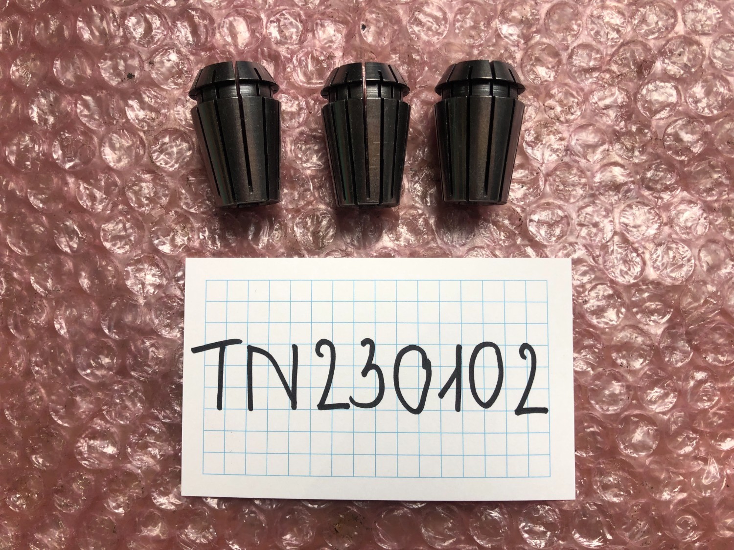 中古Spring collet 【スプリングコレット3個】内径：3-2,4-3,5-4 unknow