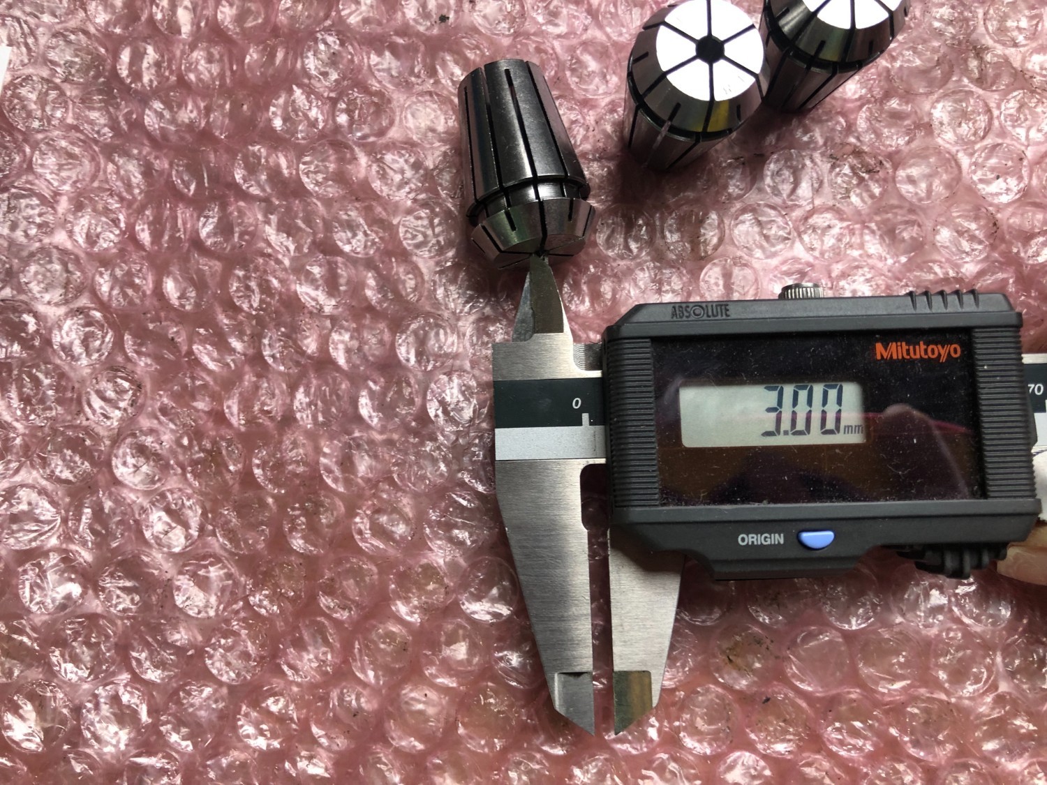 中古Spring collet 【スプリングコレット3個】内径：3-2,4-3,5-4 unknow