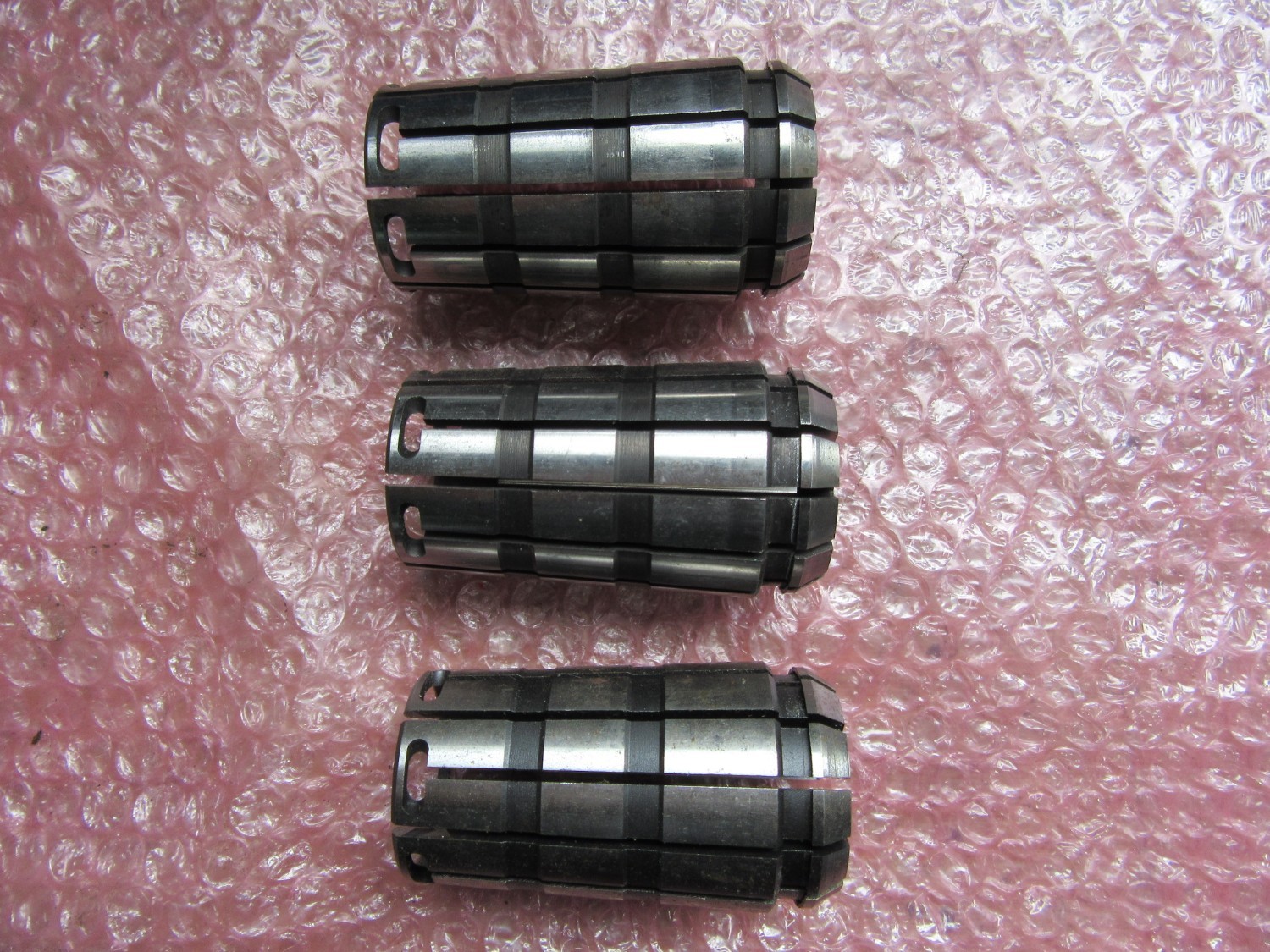 中古Spring collet 【スプリングコレット3個】内径φ25 不明