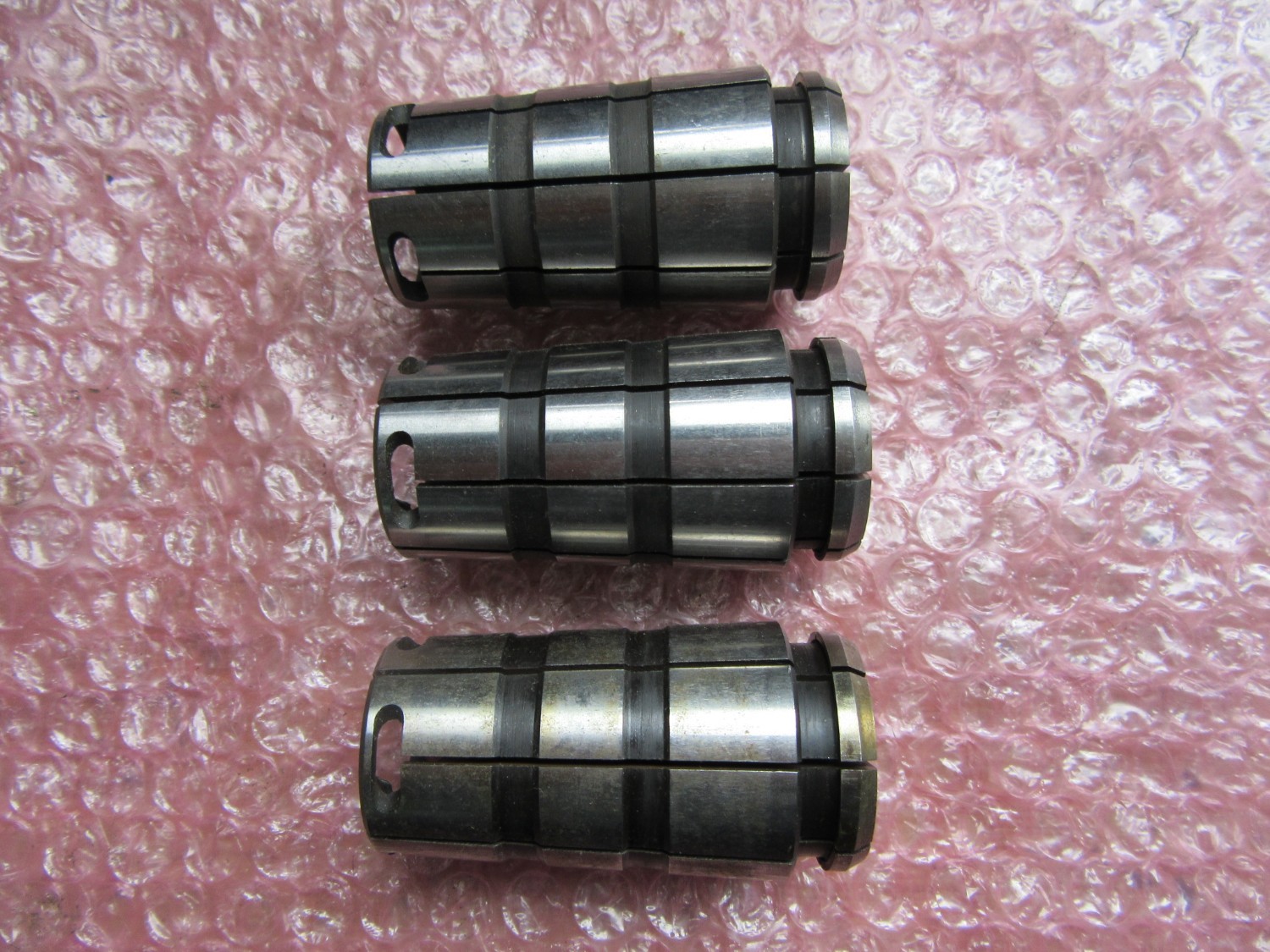 中古Spring collet 【スプリングコレット3個】内径φ6 不明