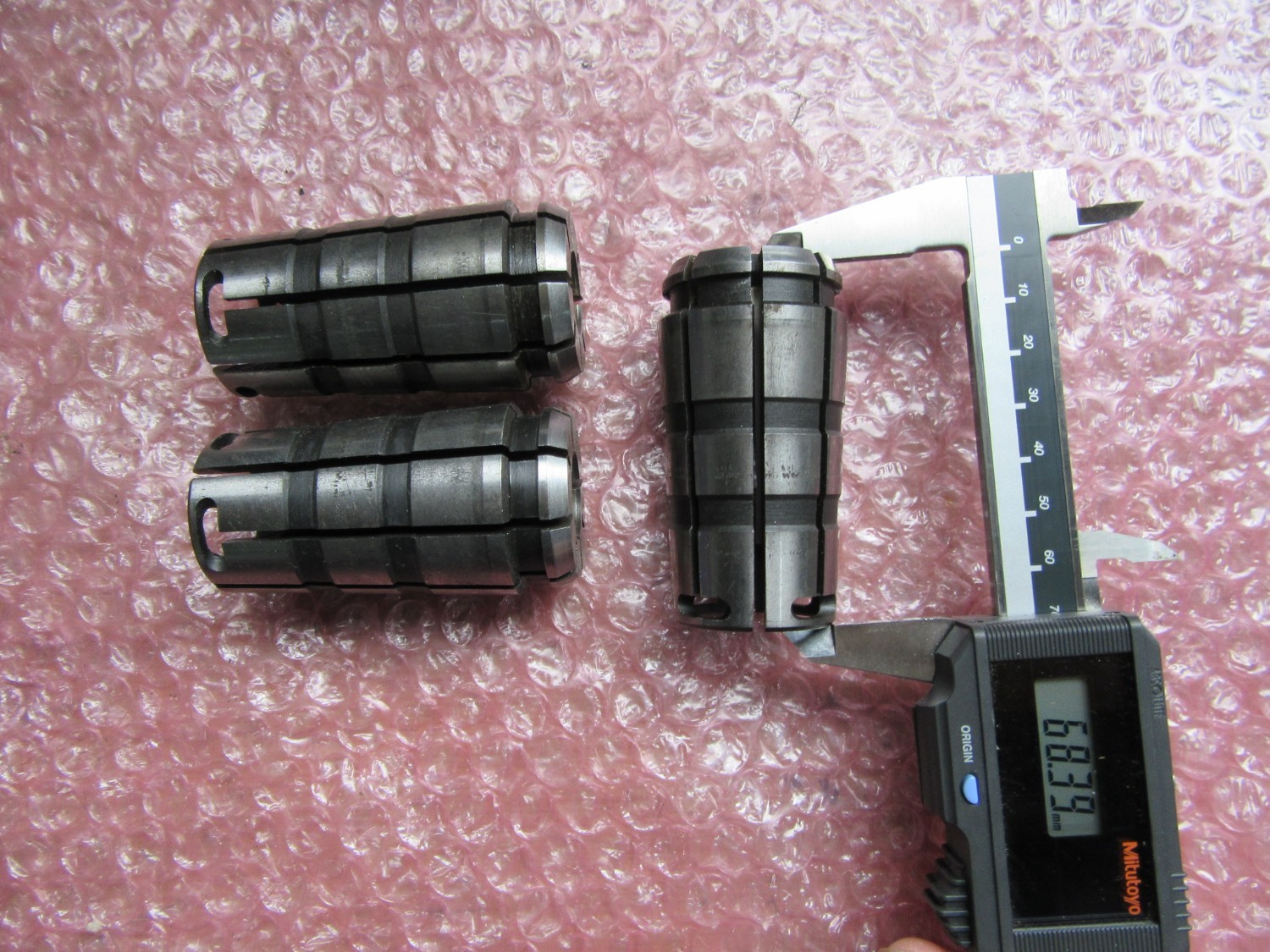 中古Spring collet 【スプリングコレット3個】内径φ16 不明