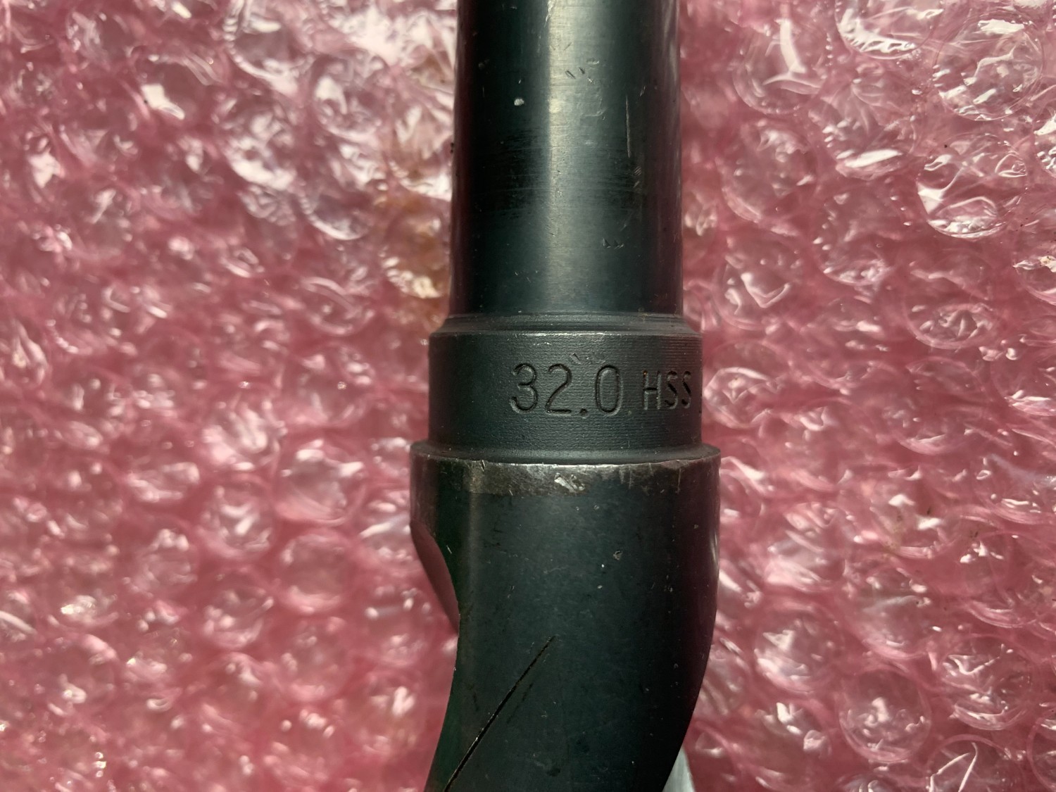 中古テーパ―シャンクドリル 【テーパーシャンクドリル】  φ32mm, 全長:315mm 三菱/MITSUBISHI